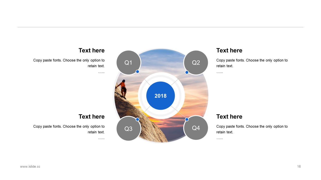 蓝色插画教育学习工作总结PPT案例
