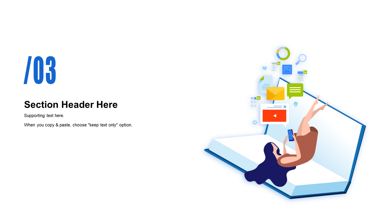 蓝色插画教育学习工作总结PPT案例