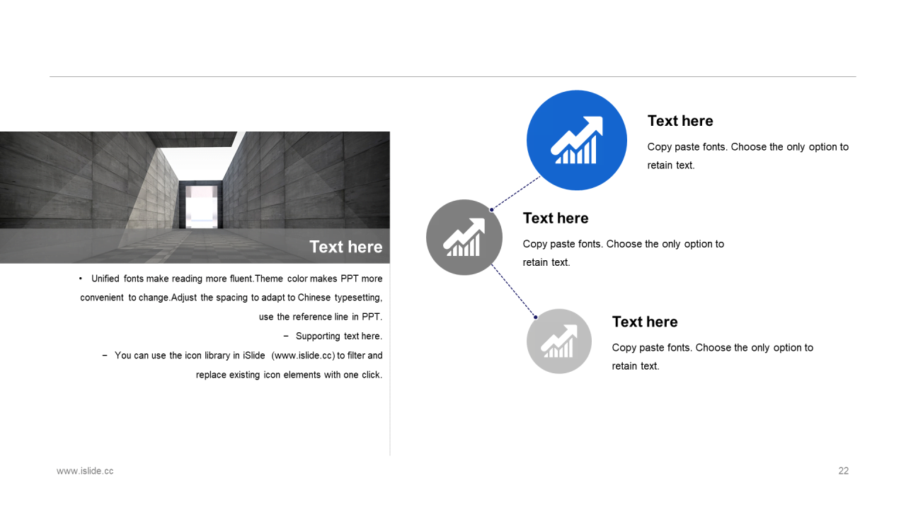 蓝色插画教育学习工作总结PPT案例