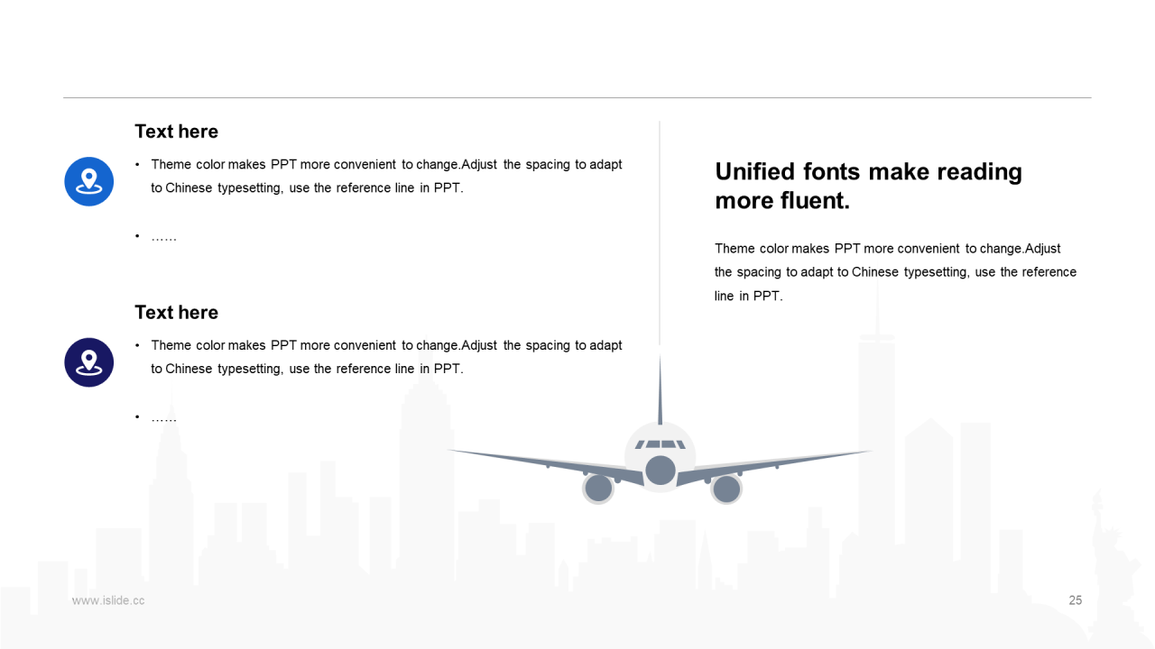 蓝色插画教育学习工作总结PPT案例