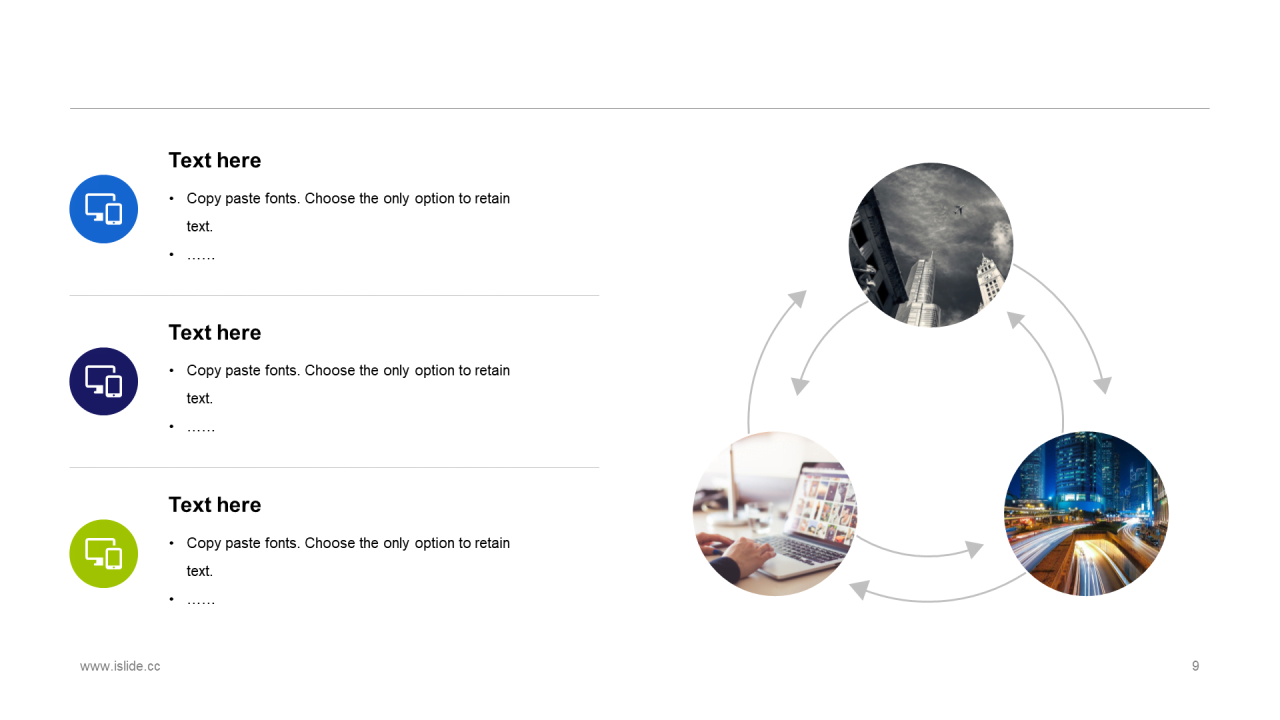 蓝色插画教育学习工作总结PPT案例