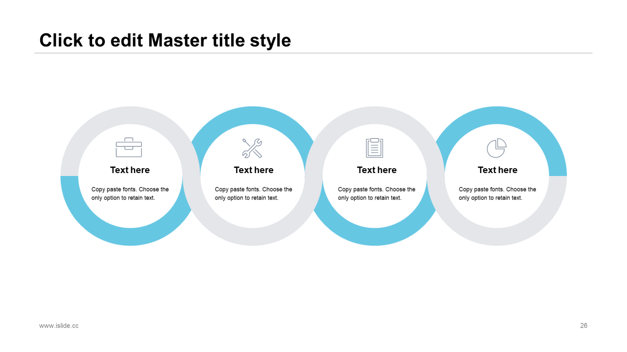 蓝色极简办公插画年终工作汇报PPT模板