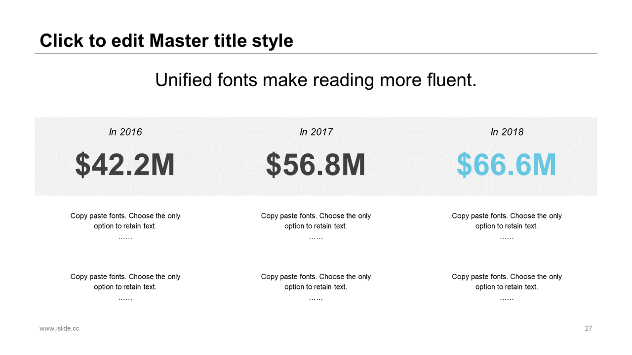 蓝色极简办公插画年终工作汇报PPT模板