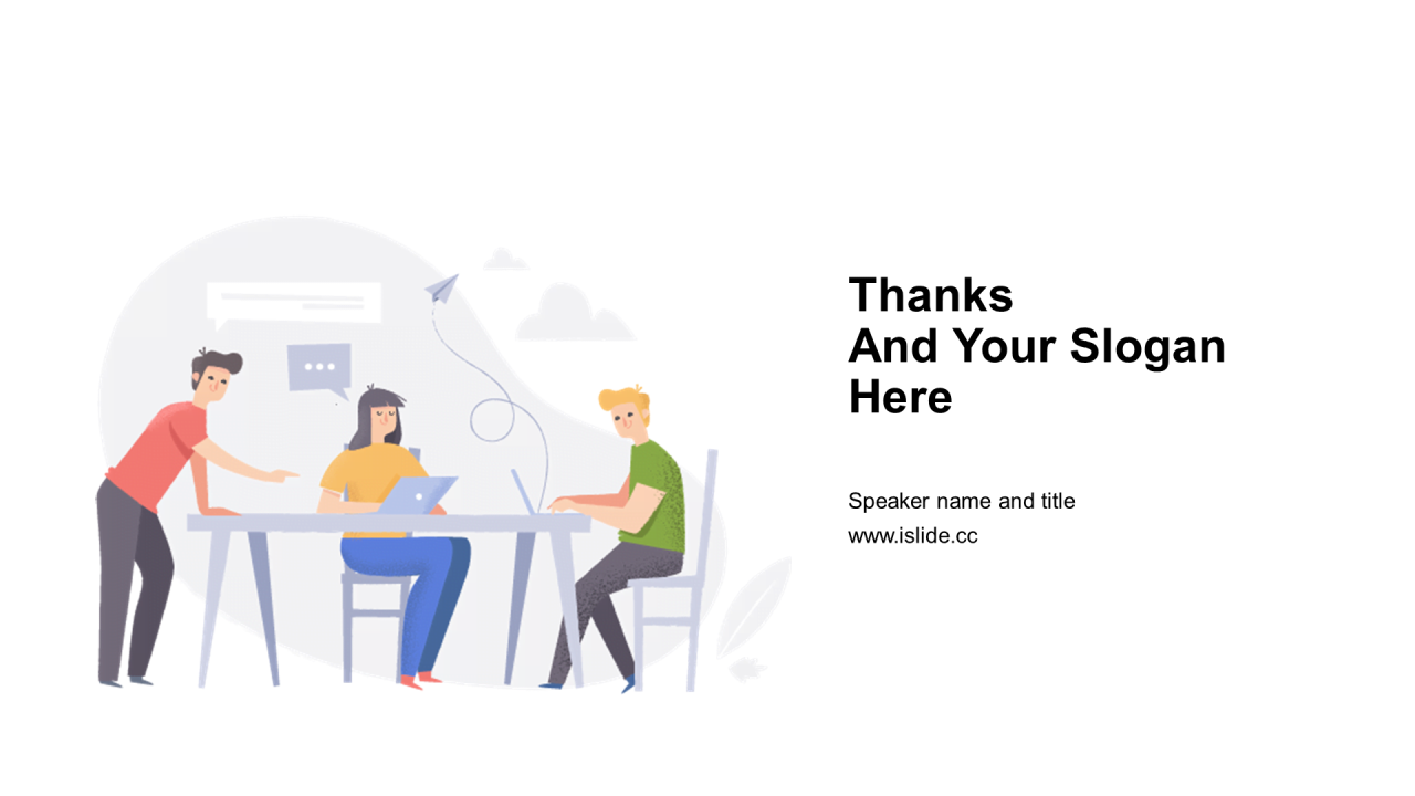 白色插画教育培训工作总结PPT案例