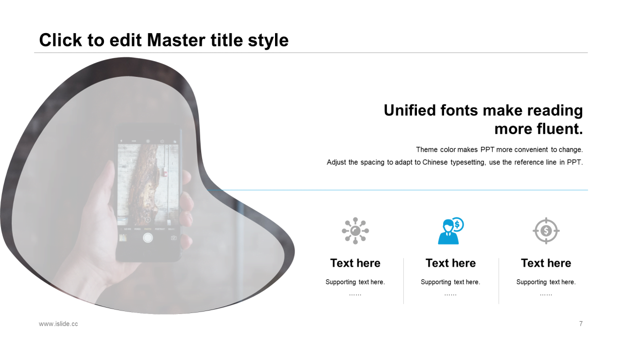 蓝色极简创意科技风工作总结汇报PPT素材下载