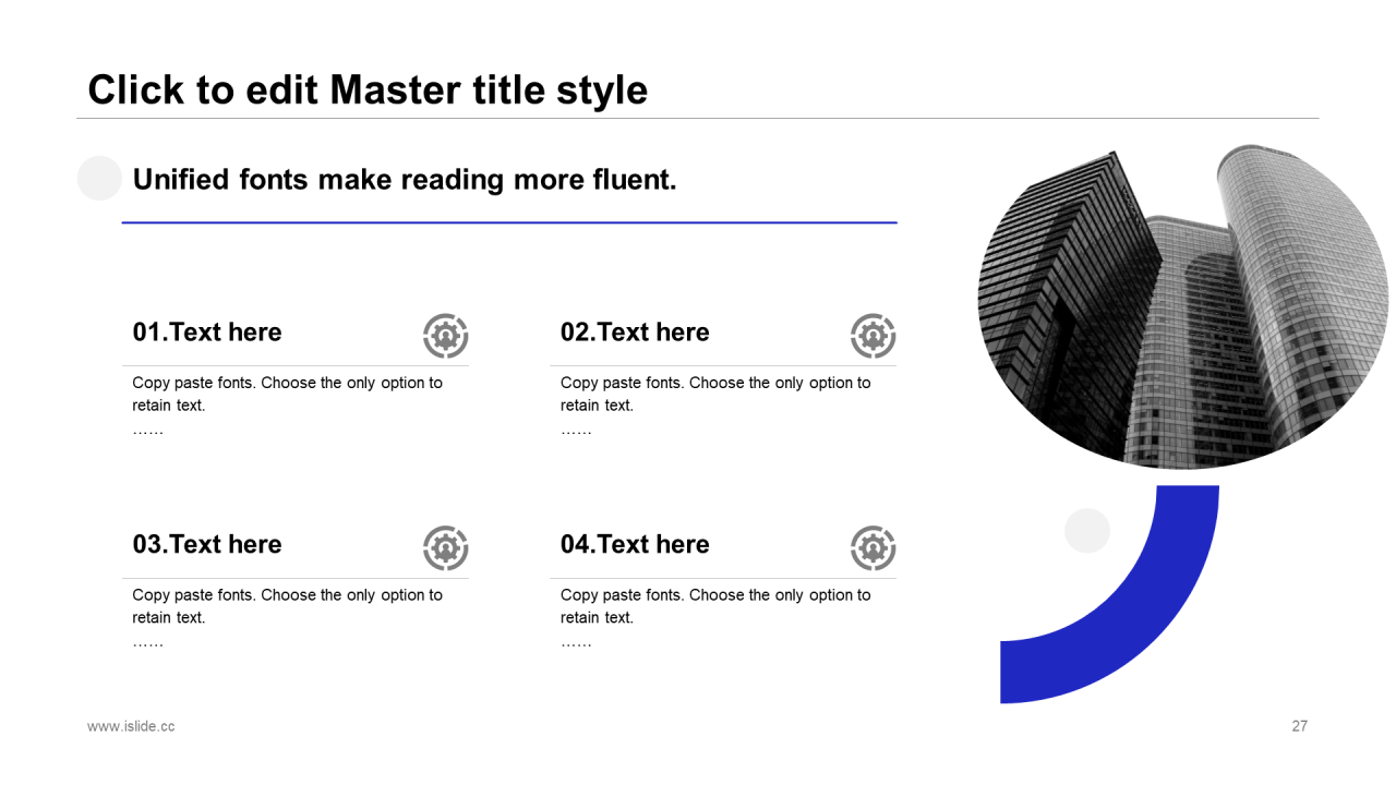 蓝色创意科技风工作计划汇报PPT素材