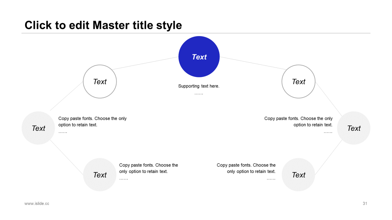 蓝色创意科技风工作计划汇报PPT素材