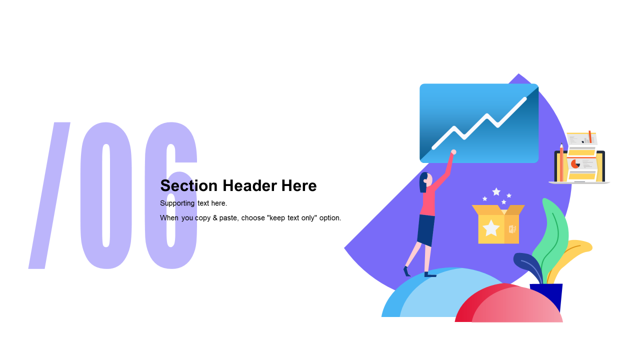 紫色插画服务行业工作总结PPT案例