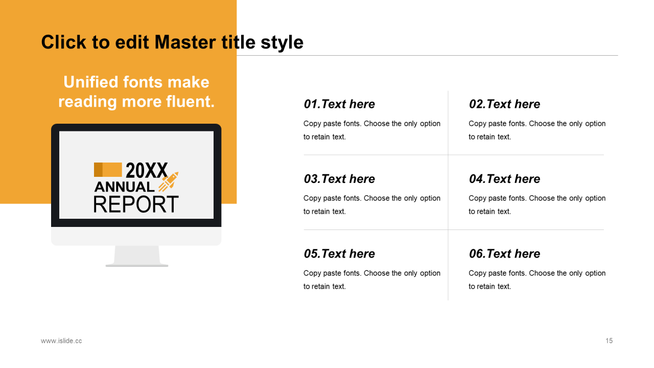 黄色插画简约花卉植物工作总结PPT案例
