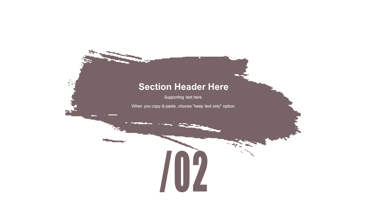 灰色极简水墨笔刷地产项目工作总结PPT下载