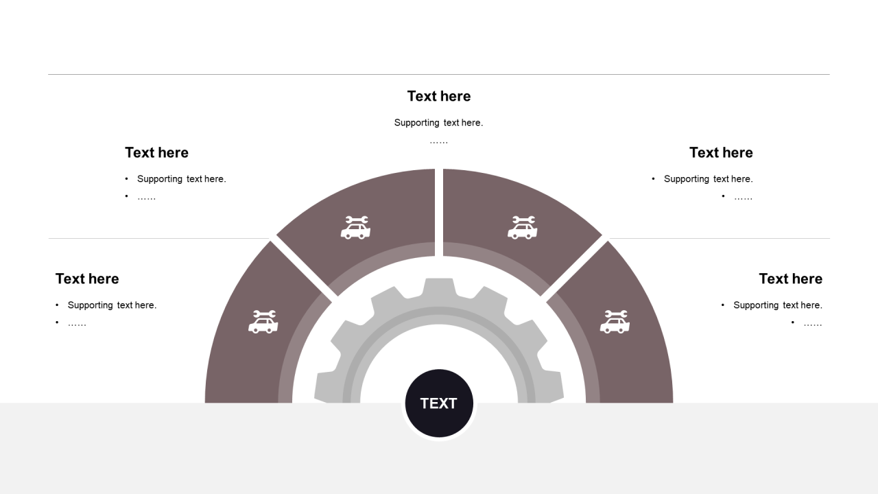 灰色极简水墨笔刷地产项目工作总结PPT下载