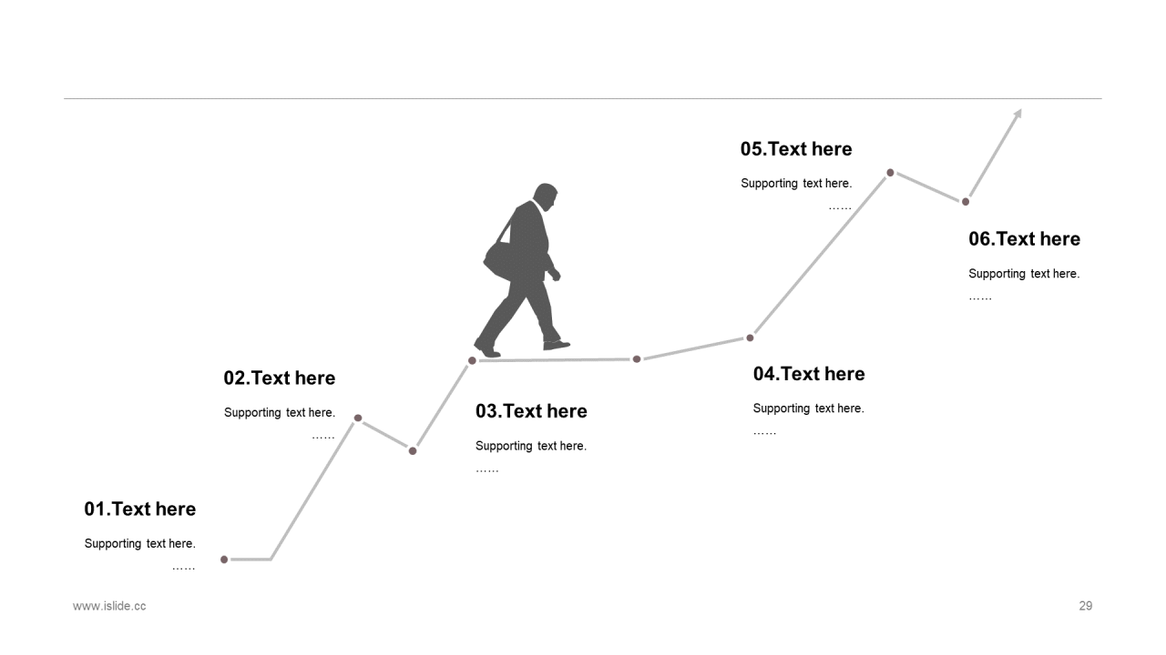 灰色极简水墨笔刷地产项目工作总结PPT下载