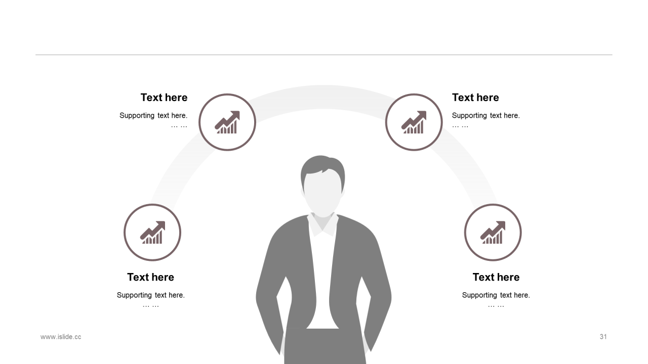 灰色极简水墨笔刷地产项目工作总结PPT下载