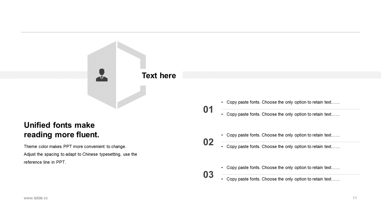 灰色简约商务季度工作总结汇报PPT素材