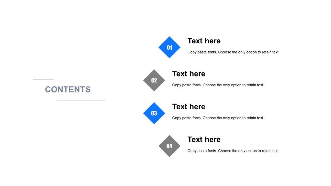 蓝色创意科技风工作总结汇报PPT模板下载