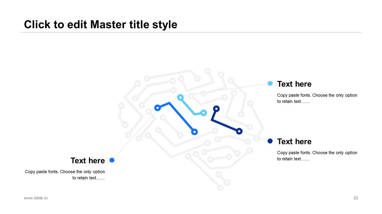 蓝色创意科技风工作总结汇报PPT模板下载
