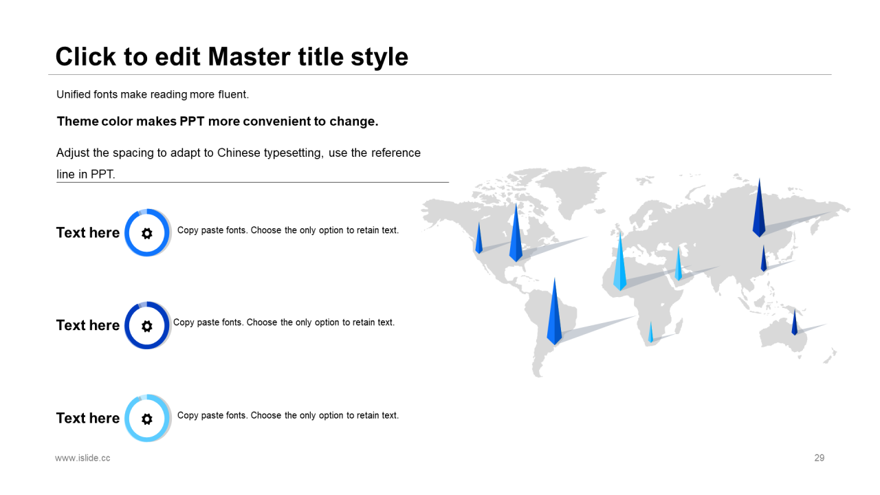 蓝色创意科技风工作总结汇报PPT模板下载