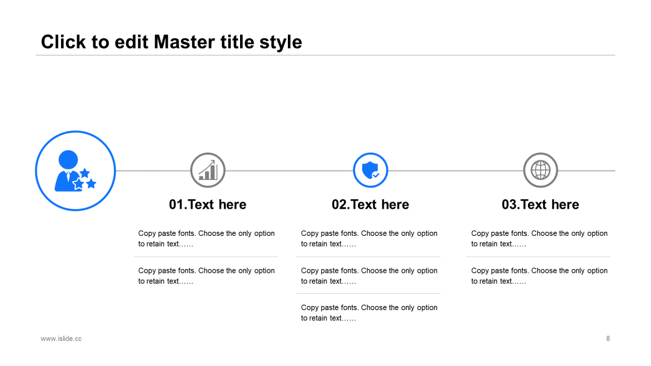 蓝色创意科技风工作总结汇报PPT模板下载
