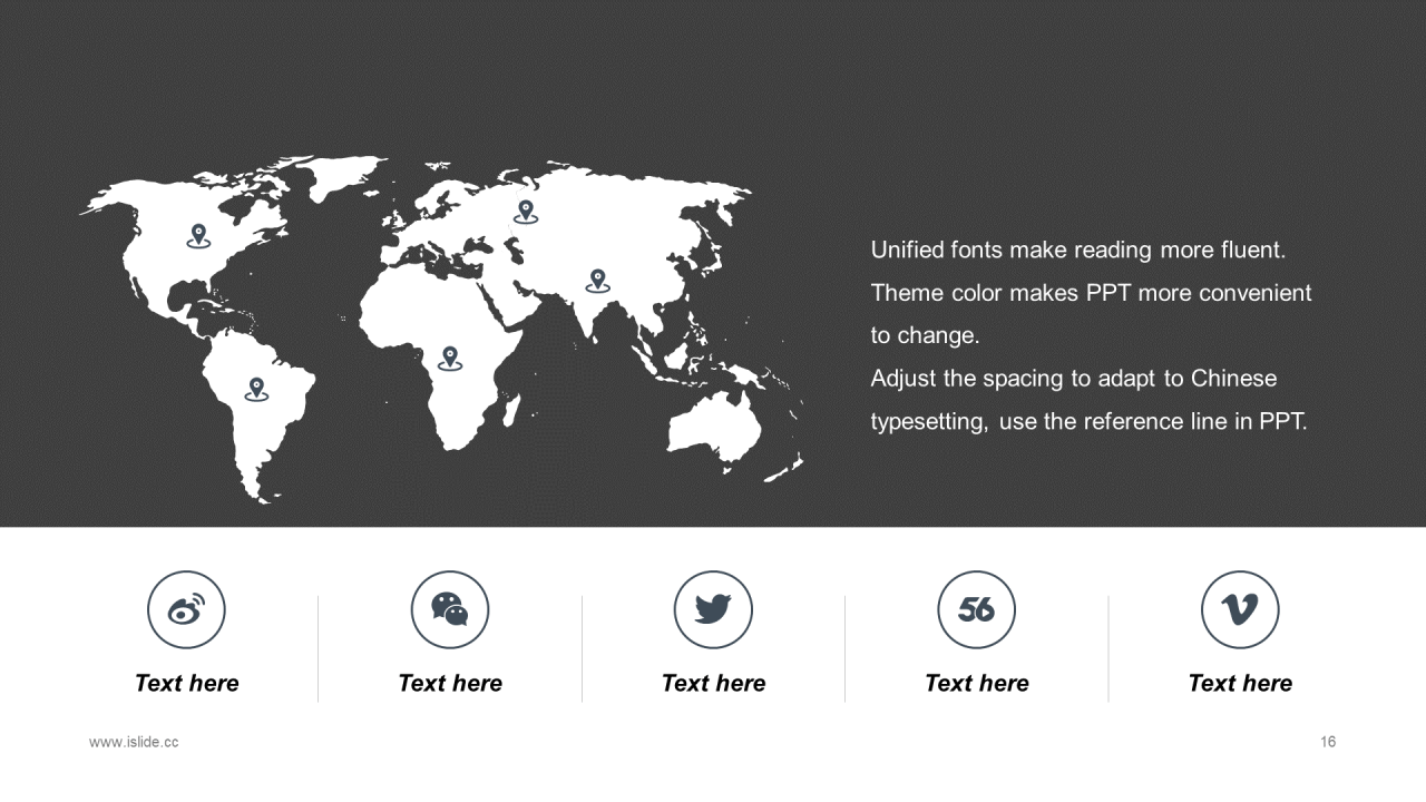 黑色创意简约风格工作总结计划通用PPT素材下载