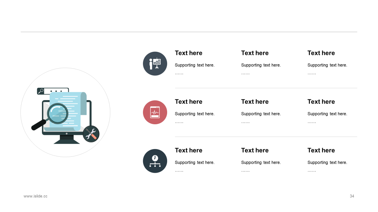 黑色创意简约风格工作总结计划通用PPT素材下载