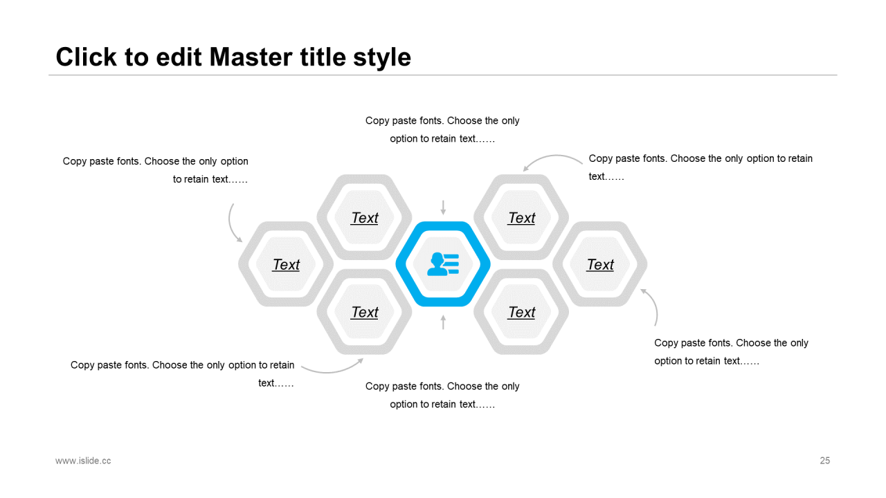 蓝色插画创意年终工作总结商务报告通用PPT模板
