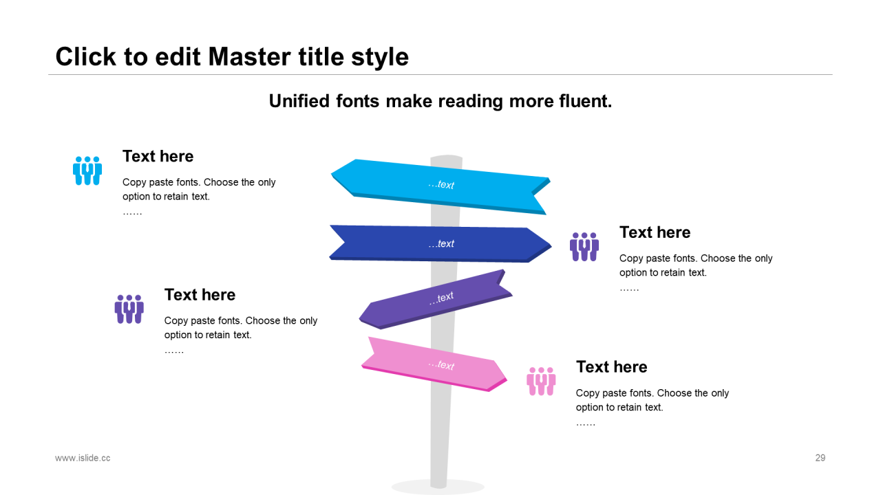 蓝色插画创意年终工作总结商务报告通用PPT模板