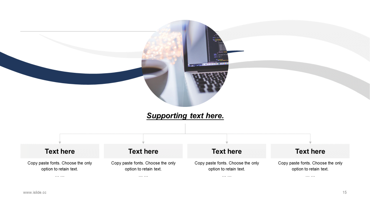 绿色插画公益环保工作总结PPT案例