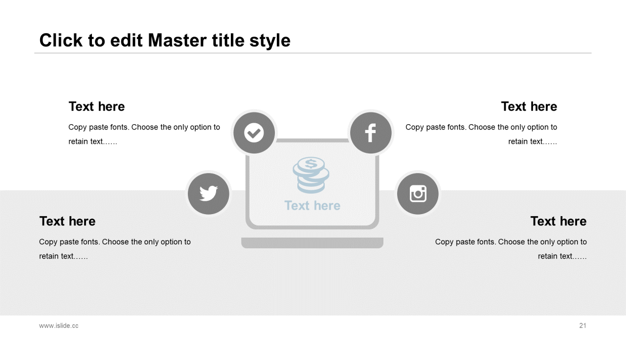 蓝色创意年终工作总结工作计划报告PPT素材