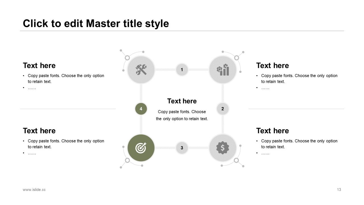 多色创意插画教育培训学习课件PPT模板