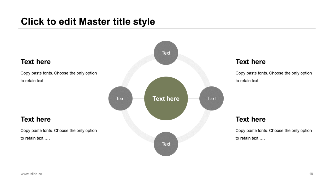 多色创意插画教育培训学习课件PPT模板