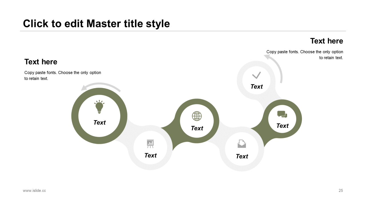 多色创意插画教育培训学习课件PPT模板
