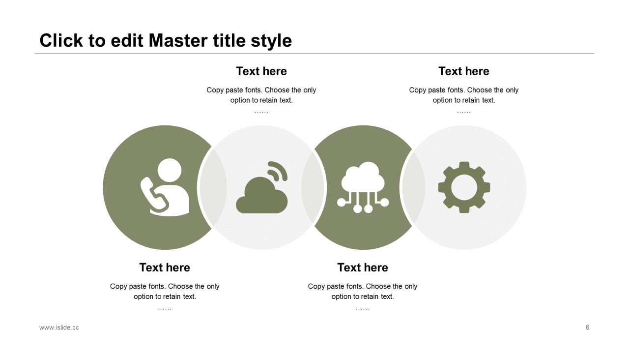 多色创意插画教育培训学习课件PPT模板