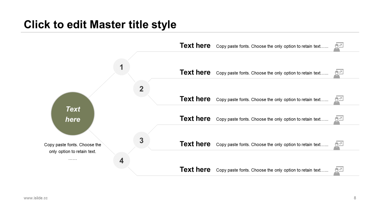 多色创意插画教育培训学习课件PPT模板