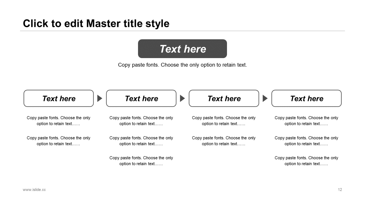 黑色创意商务风通用年终工作汇报PPT模板