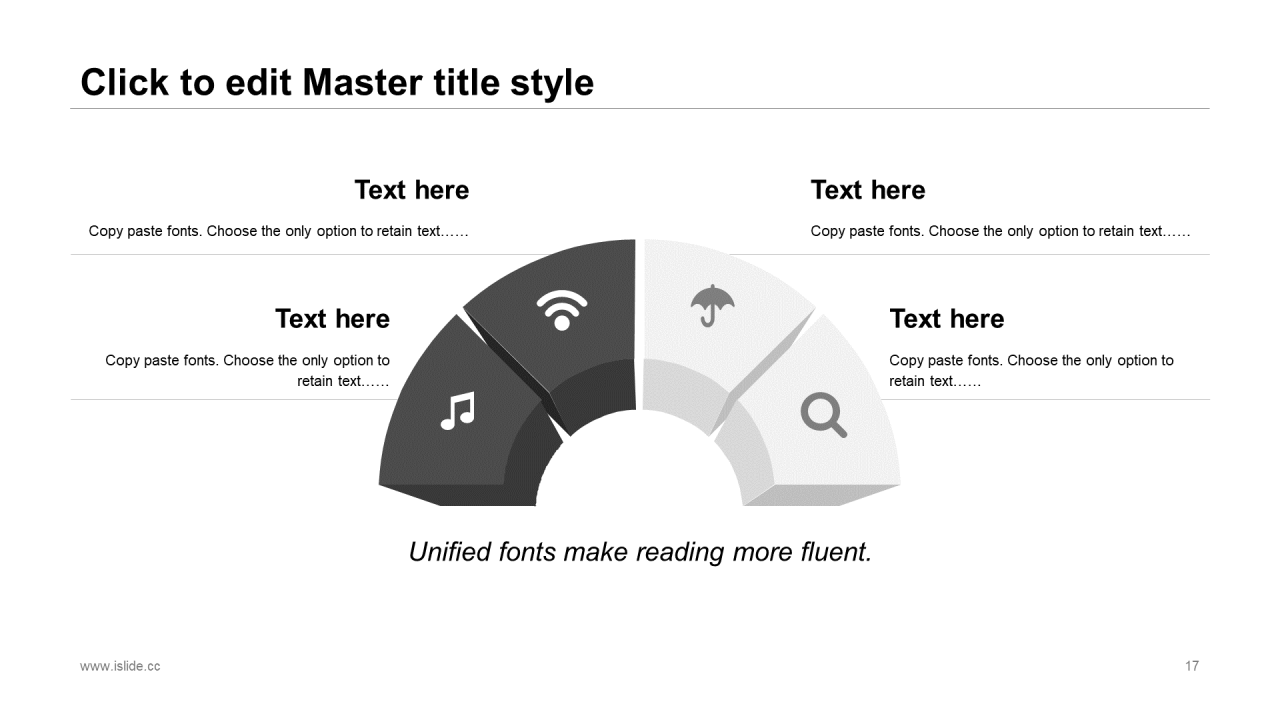 黑色创意商务风通用年终工作汇报PPT模板