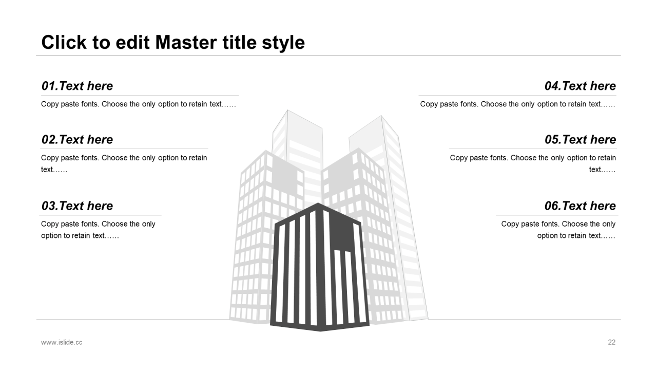 黑色创意商务风通用年终工作汇报PPT模板