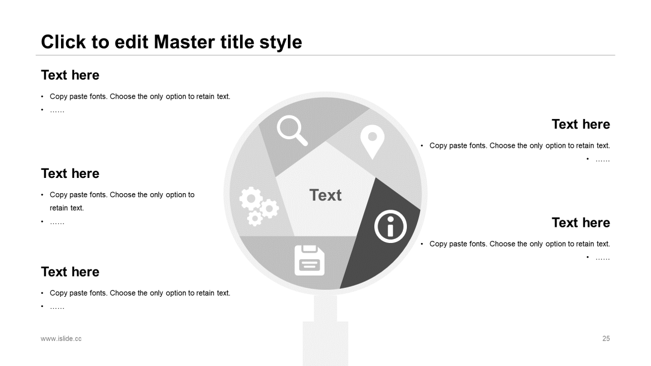 黑色创意商务风通用年终工作汇报PPT模板