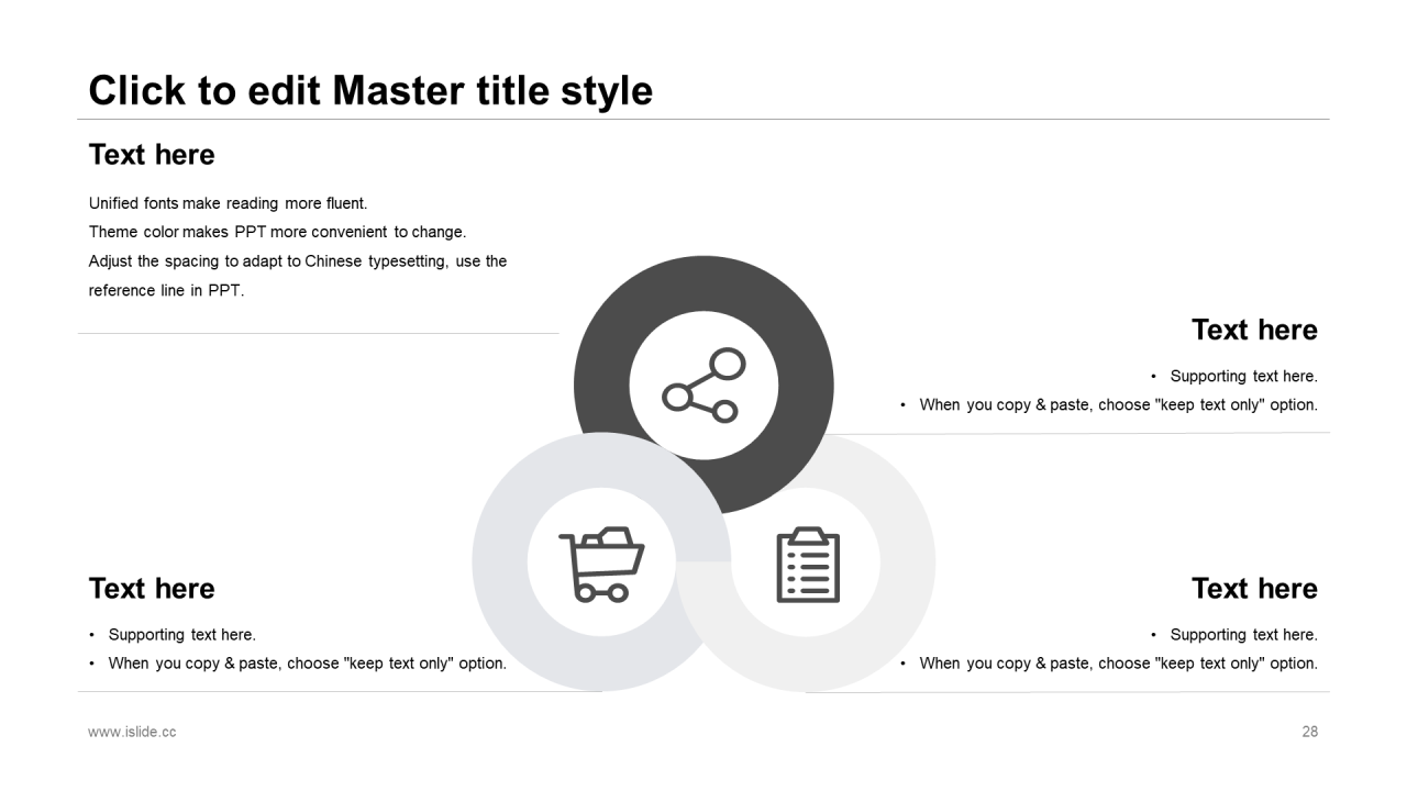 黑色创意商务风通用年终工作汇报PPT模板