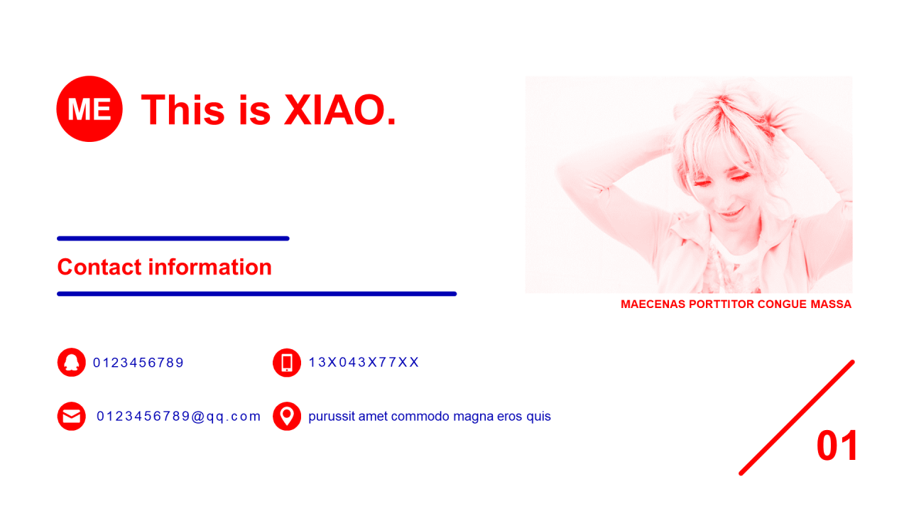 蓝色商务公司年度工作总结汇报PPT模板下载