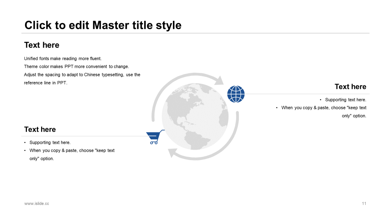 蓝色插画建筑装修商业计划书PPT案例