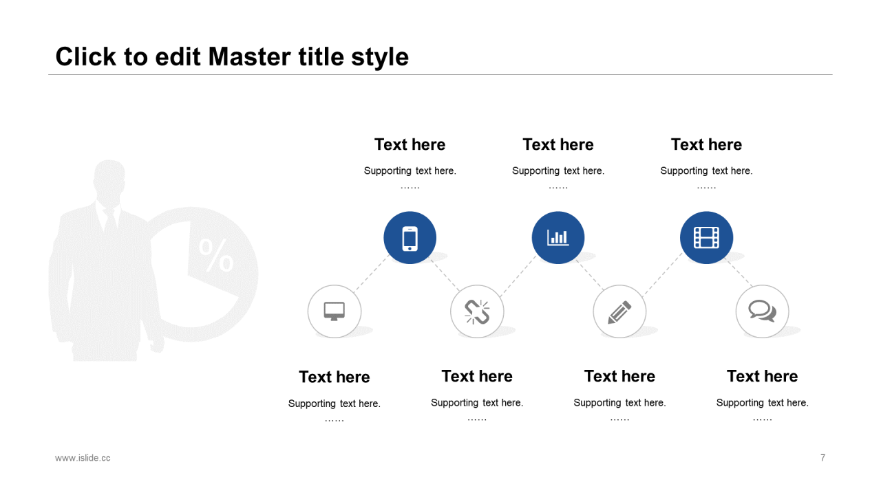 蓝色插画建筑装修商业计划书PPT案例