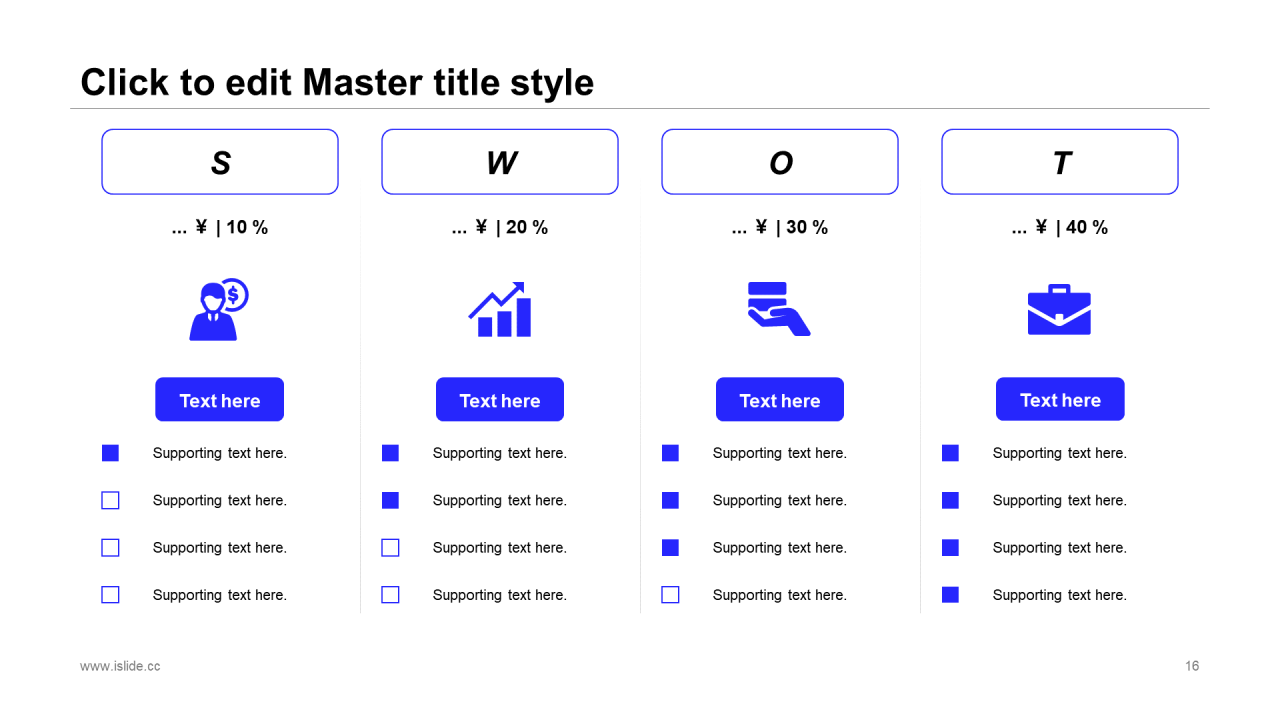 蓝色插画教育培训工作总结PPT案例