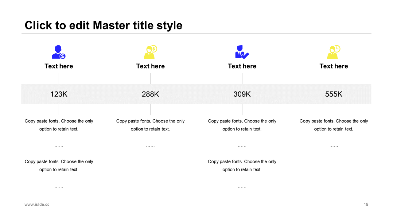 蓝色插画教育培训工作总结PPT案例