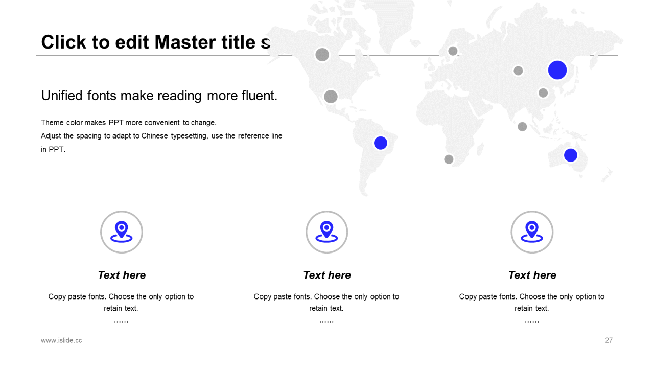 蓝色插画教育培训工作总结PPT案例