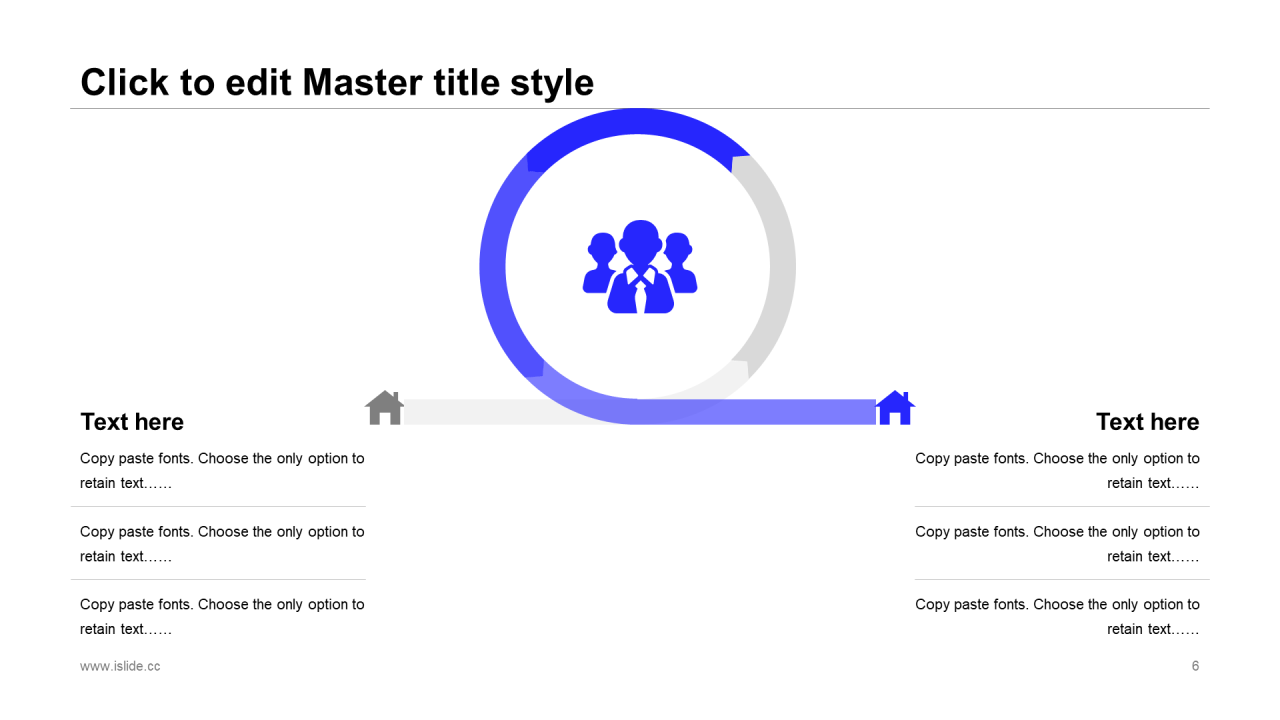 蓝色插画教育培训工作总结PPT案例