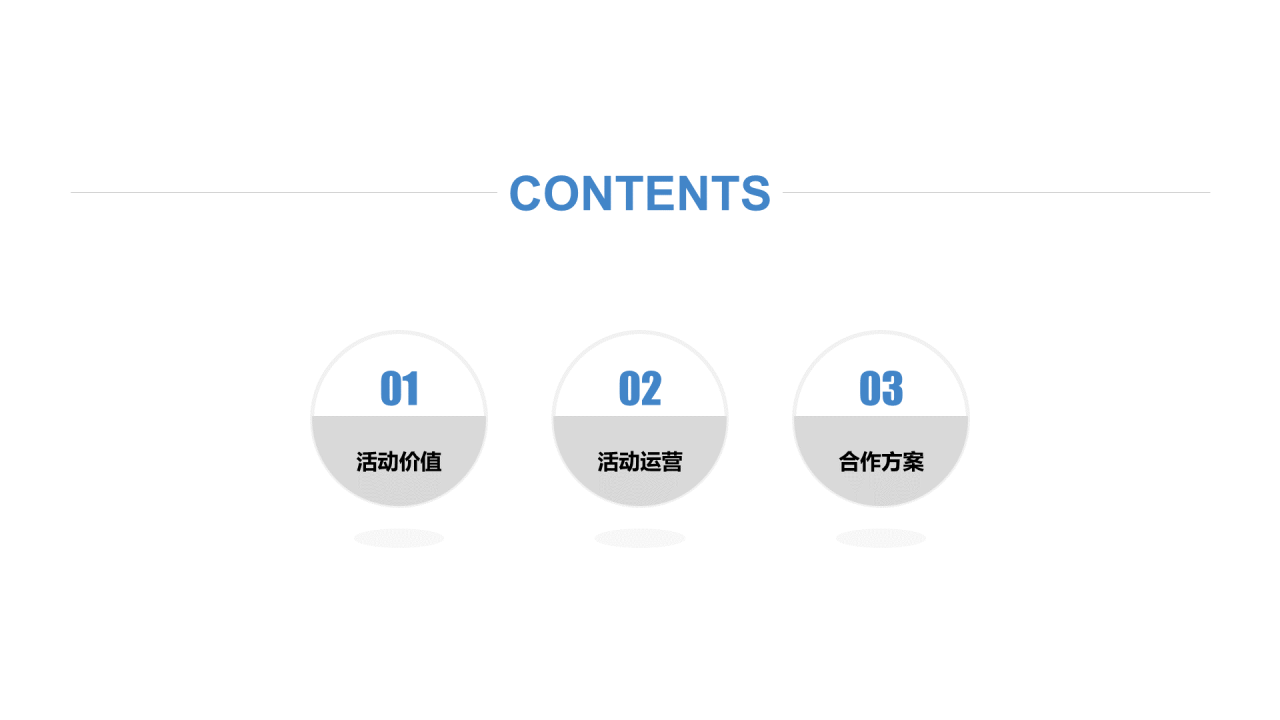 蓝色商务活动策划方案项目计划书PPT下载