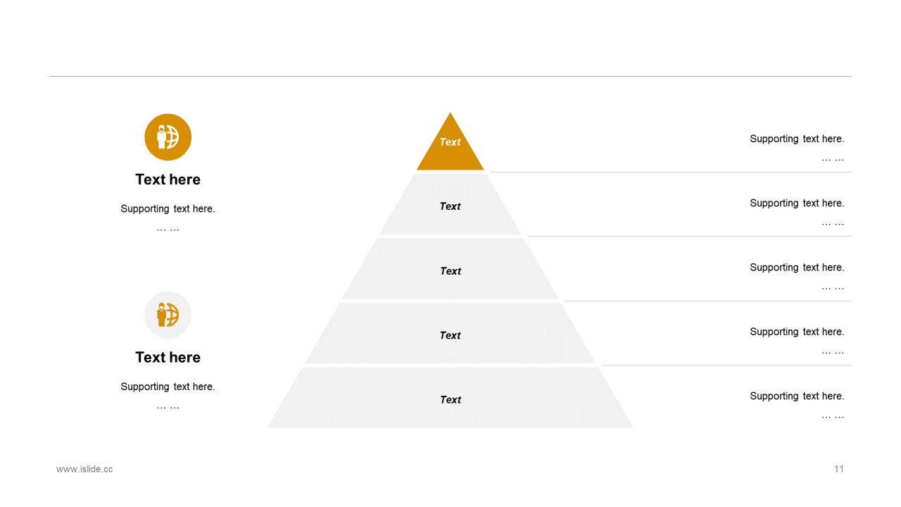 黄色简约工作总结市场营销PPT案例
