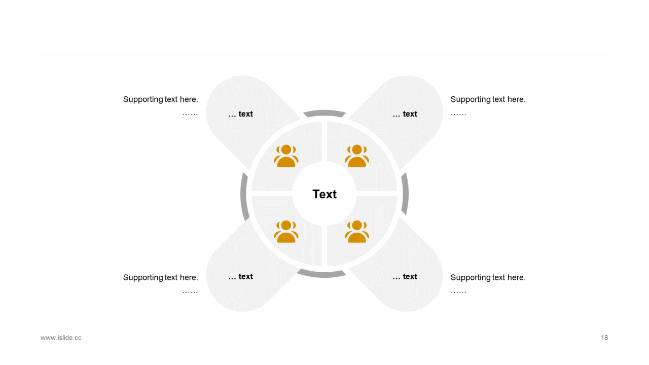 黄色简约工作总结市场营销PPT案例