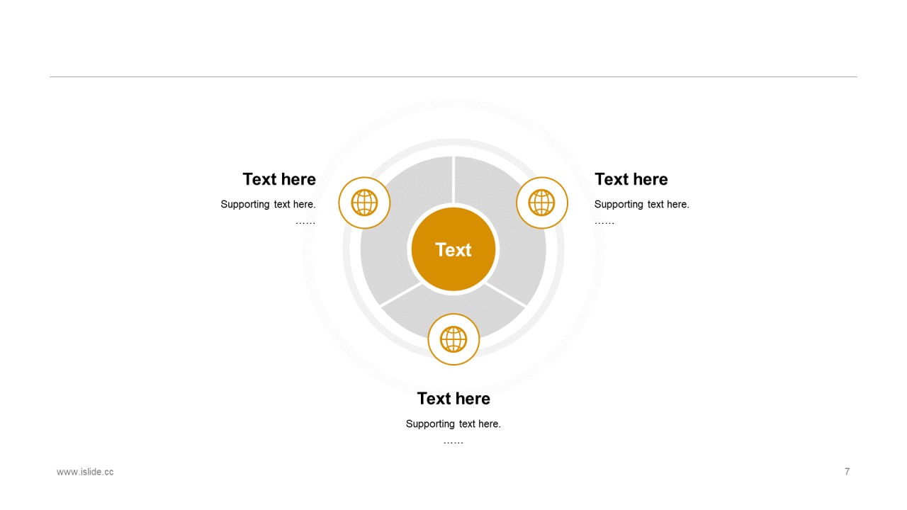 黄色简约工作总结市场营销PPT案例