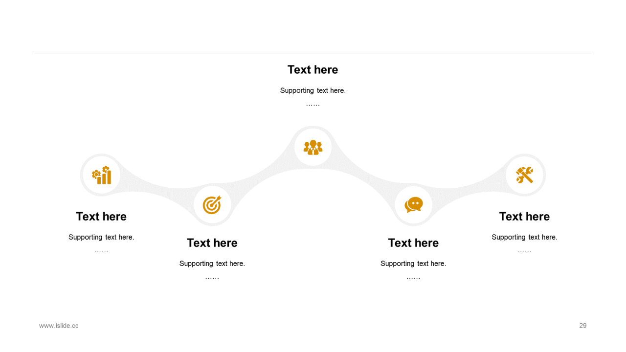 黄色简约工作总结市场营销PPT案例